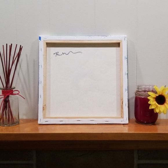 12"x12" Handmade paint pour - Picture 7 of 7